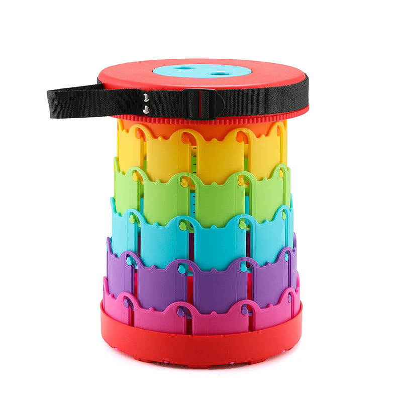 Upgraded Folding Telescopic Stool