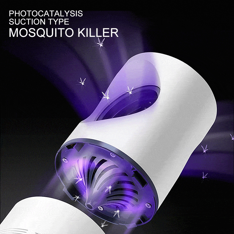 USB Photocatalytic Mosquito Killer UV Lamp, Fly and Insect Trap Pest Light