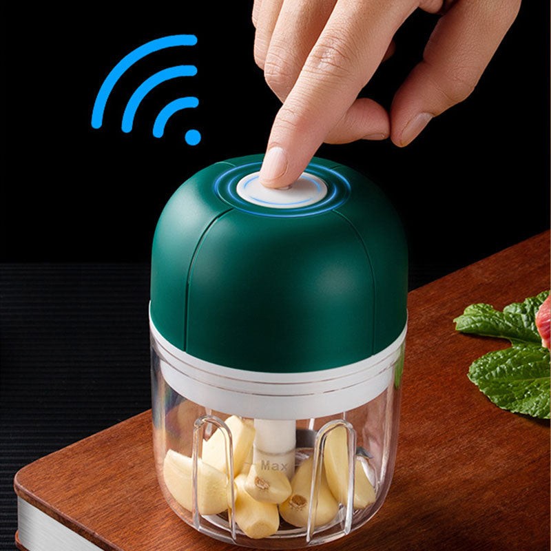 USB Rechargeable Electric Garlic Press – 250ml
