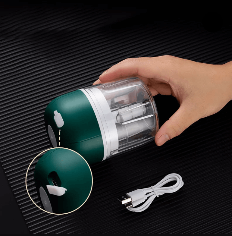 USB Rechargeable Electric Garlic Press – 250ml