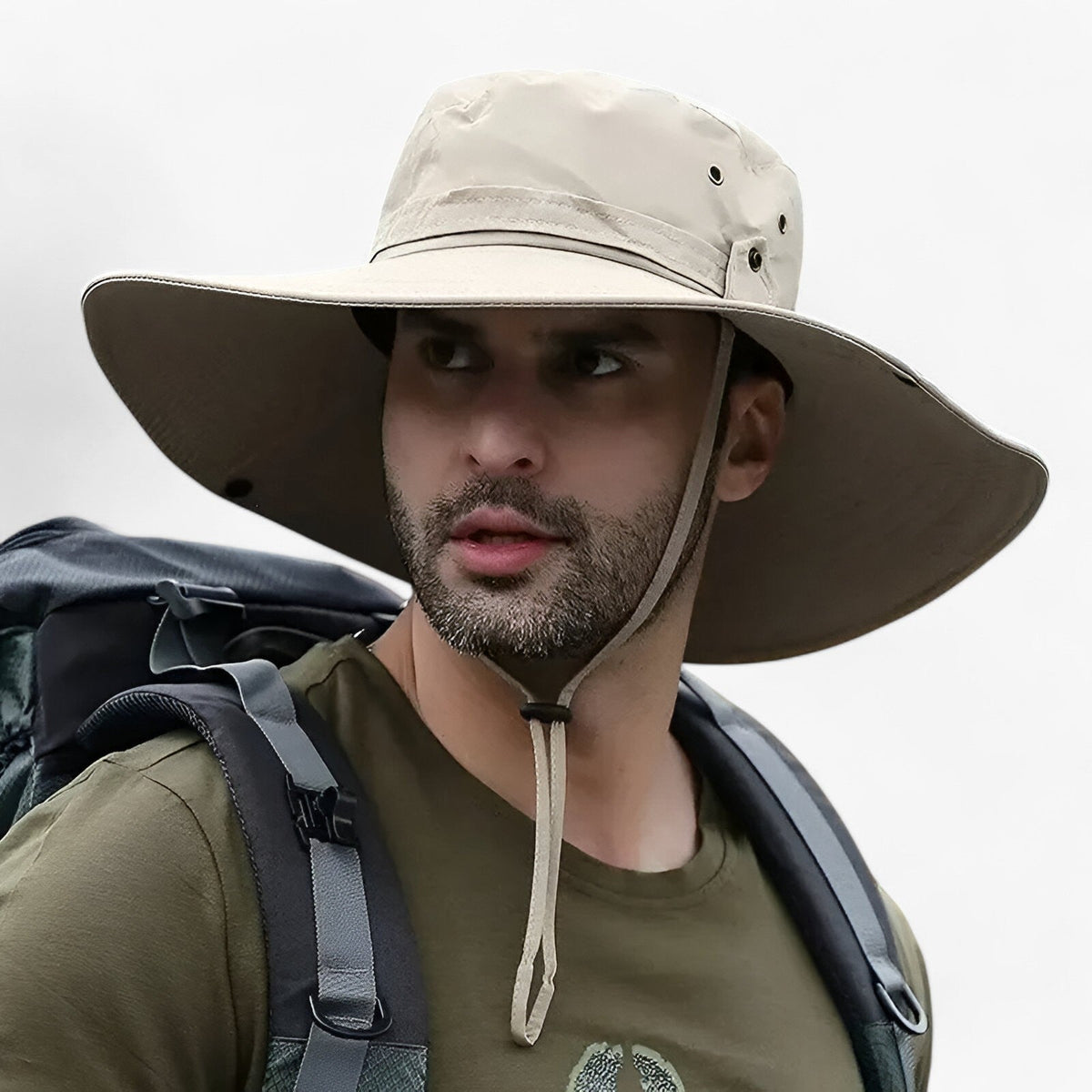UV Protection Outdoor Hat – Breathable Sun Hat for Hiking, Camping & Fishing