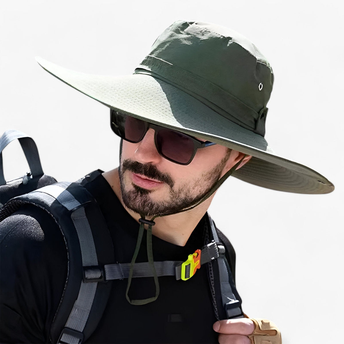 UV Protection Outdoor Hat – Breathable Sun Hat for Hiking, Camping & Fishing