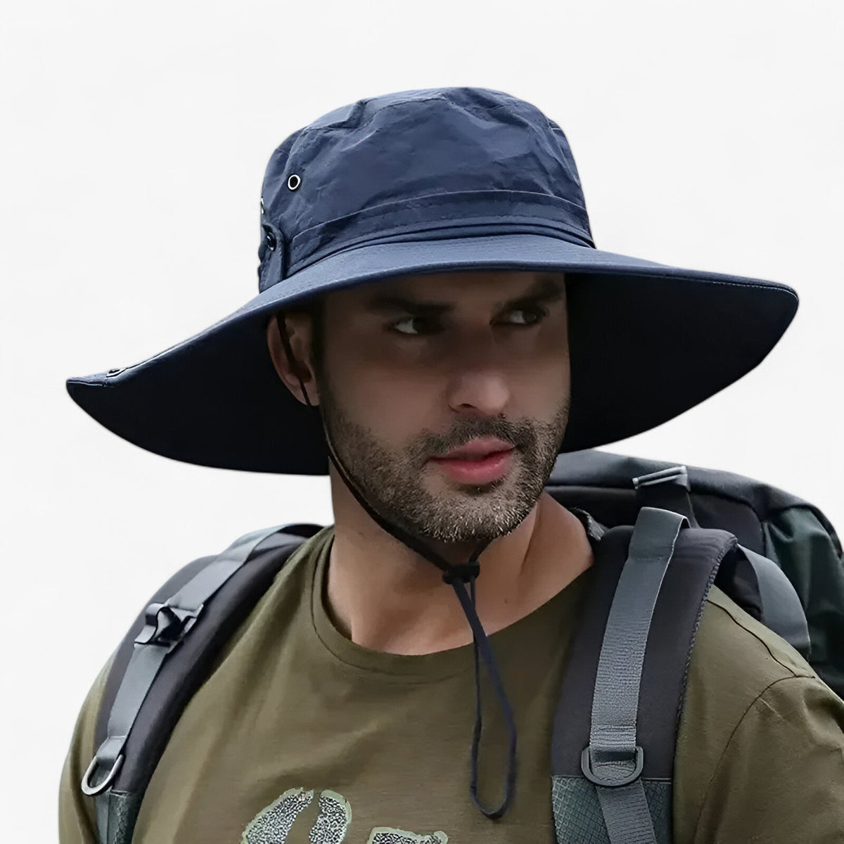 UV Protection Outdoor Hat – Breathable Sun Hat for Hiking, Camping & Fishing