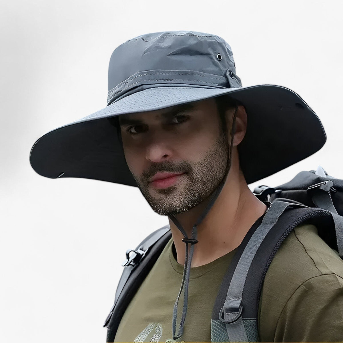 UV Protection Outdoor Hat – Breathable Sun Hat for Hiking, Camping & Fishing