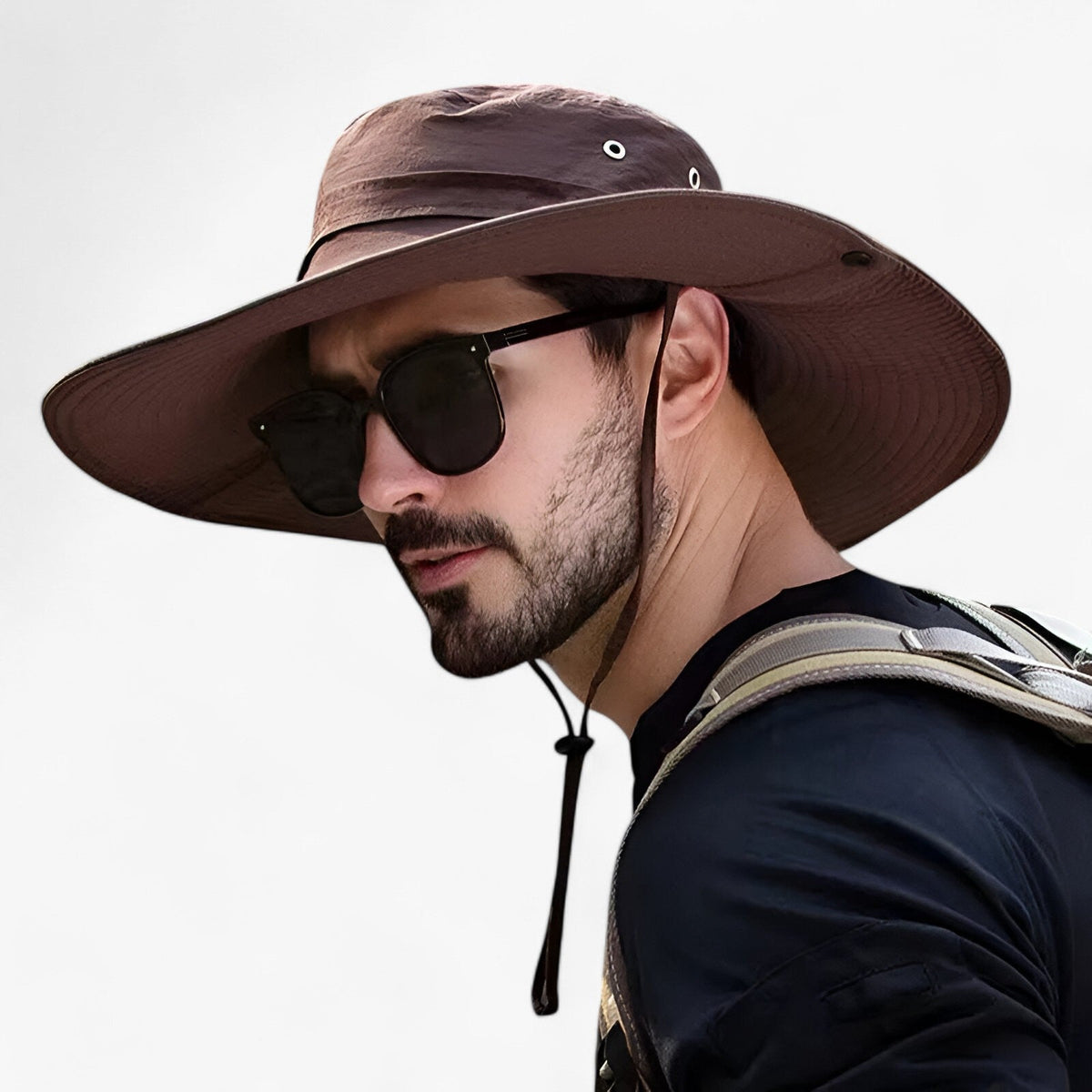 UV Protection Outdoor Hat – Breathable Sun Hat for Hiking, Camping & Fishing