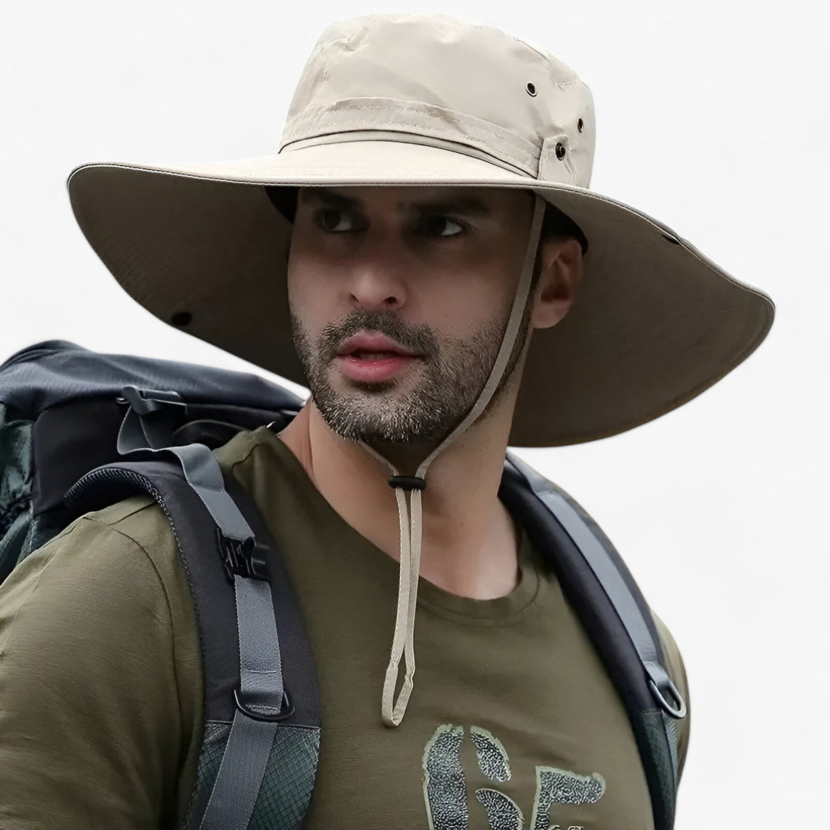 UV Protection Outdoor Hat – Breathable Sun Hat for Hiking, Camping & Fishing