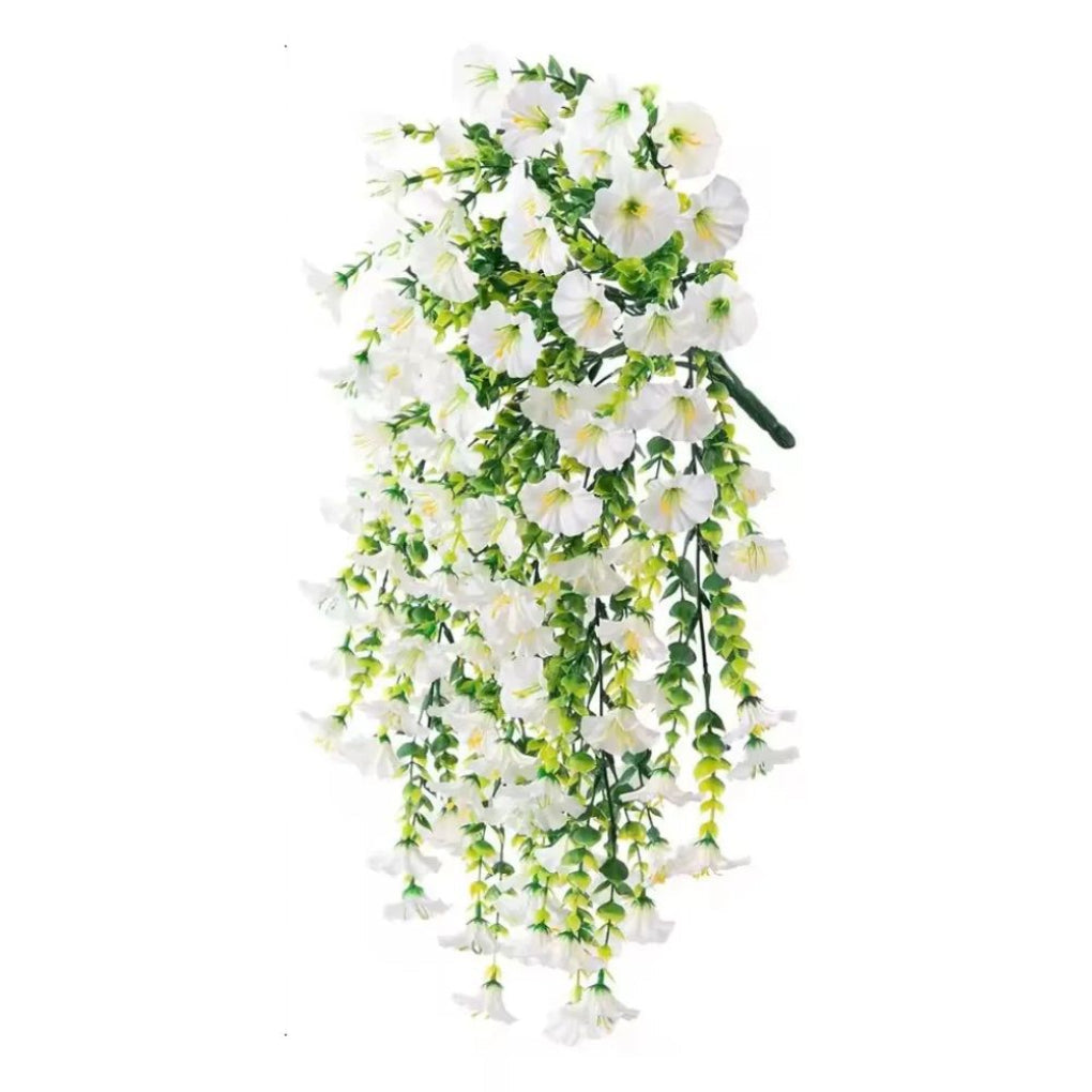 UV-Resistant Artificial Morning Glory Hanging Flower Decor