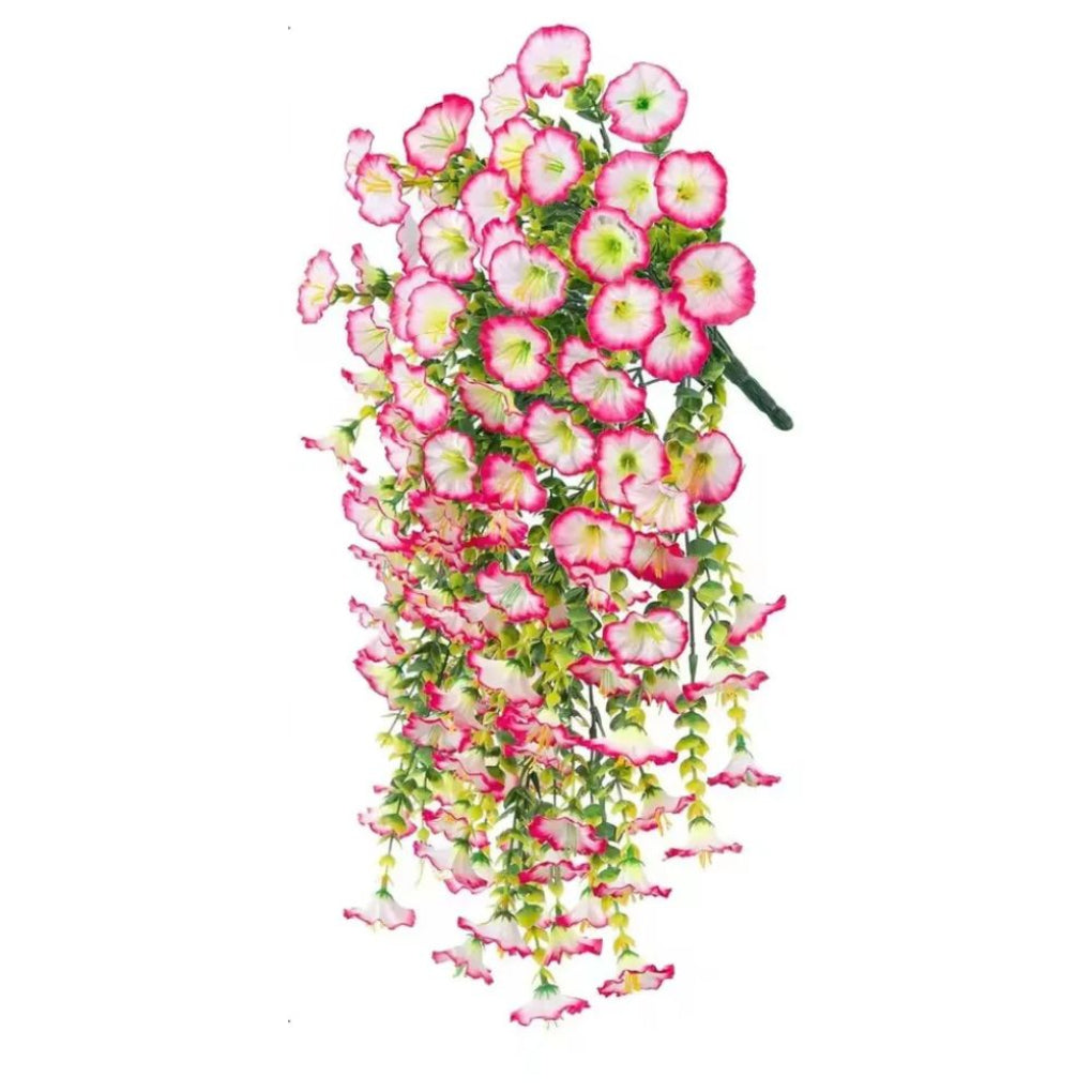 UV-Resistant Artificial Morning Glory Hanging Flower Decor