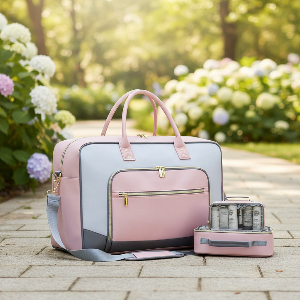 Versatile 4-Piece Travel Set for Organised Travel