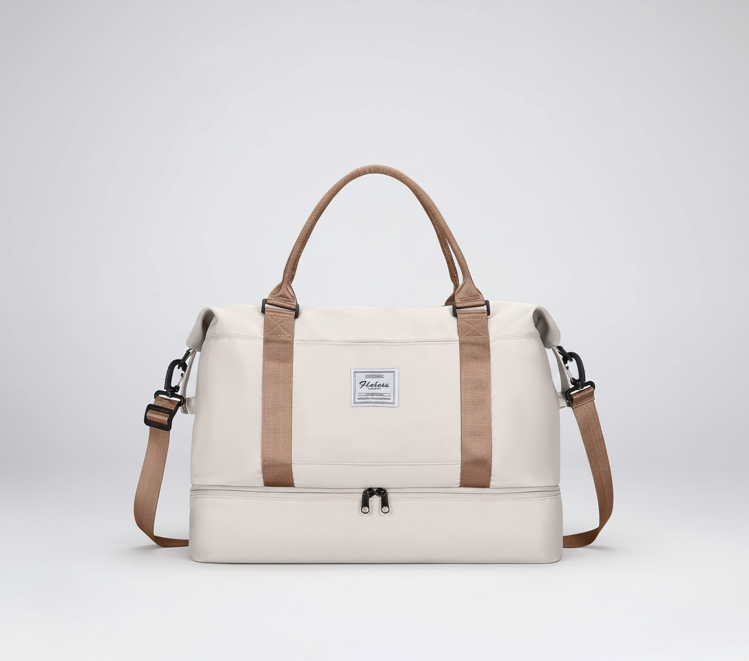 Versatile Large-Capacity Weekend Bag for Travel and Workouts