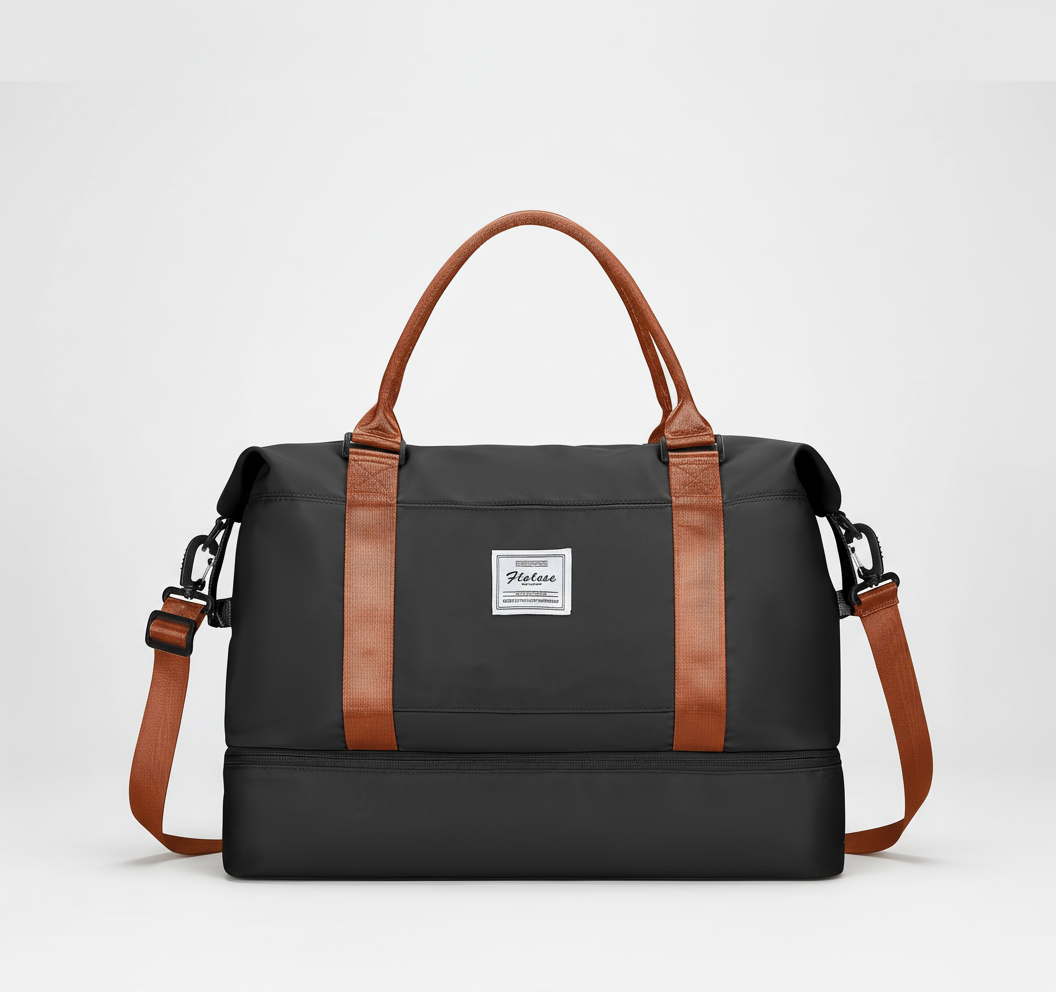 Versatile Large-Capacity Weekend Bag for Travel and Workouts