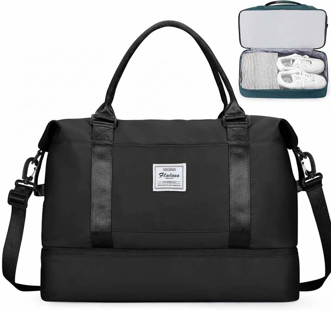 Versatile Large-Capacity Weekend Bag for Travel and Workouts