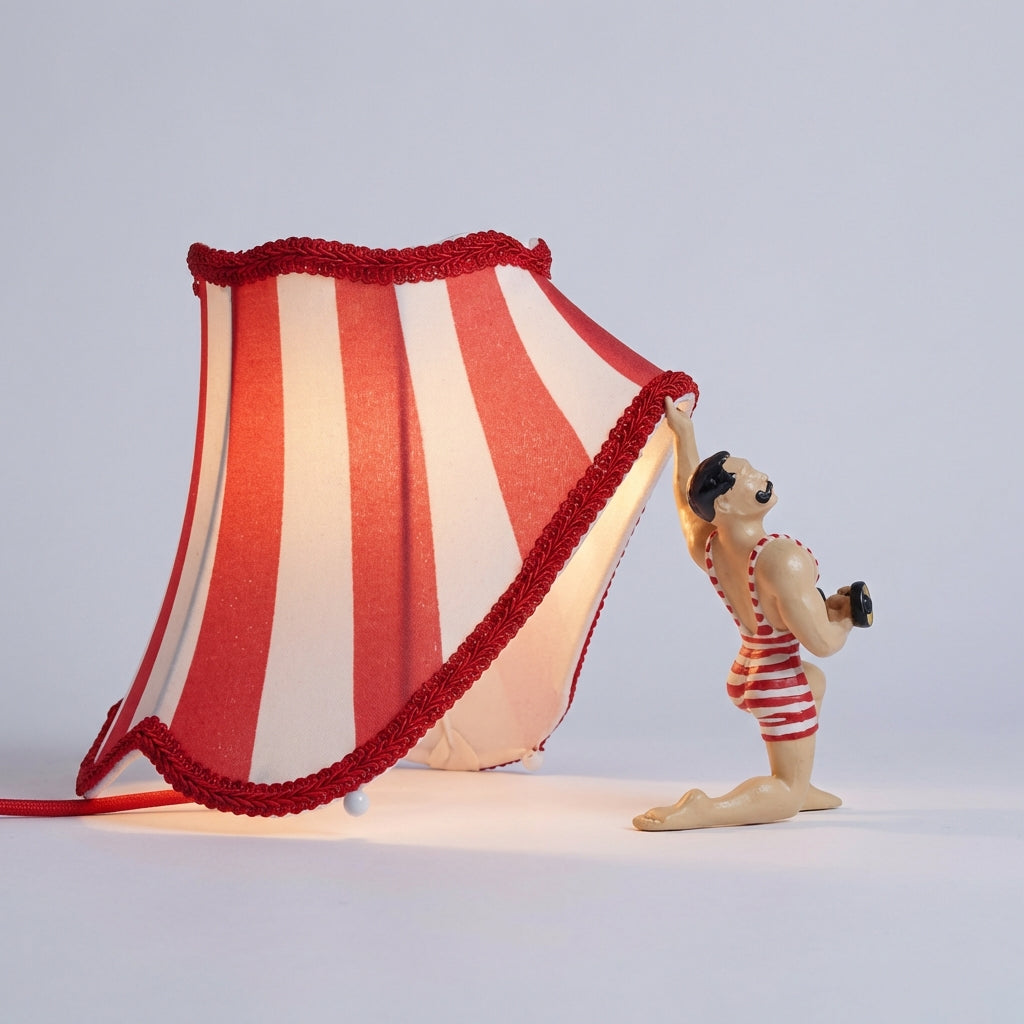 Vintage Circus Table Lamp