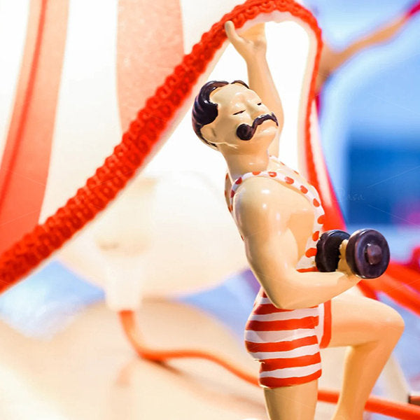 Vintage Circus Table Lamp