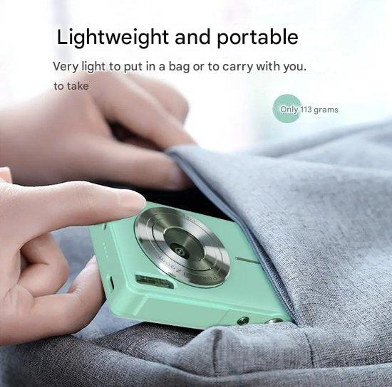 Vintage Digital Camera – Retro Style Compact Camera with 1080p HD