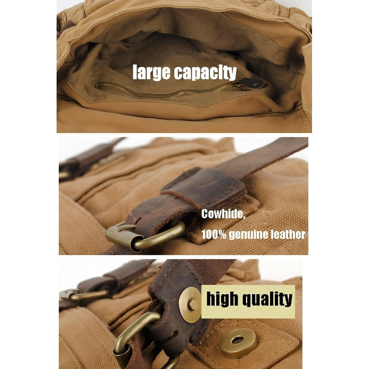 Vintage Messenger Bag for Men