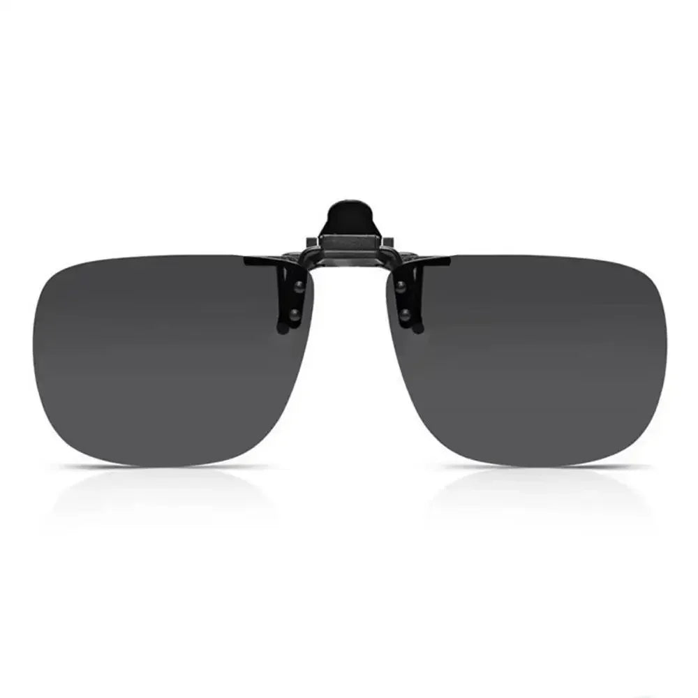 Vintage Polarized Clip-On Sunglasses