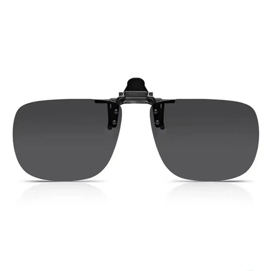 Vintage Polarized Clip-On Sunglasses