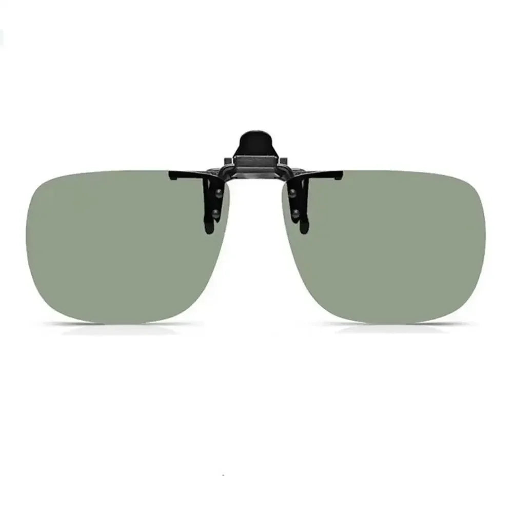 Vintage Polarized Clip-On Sunglasses