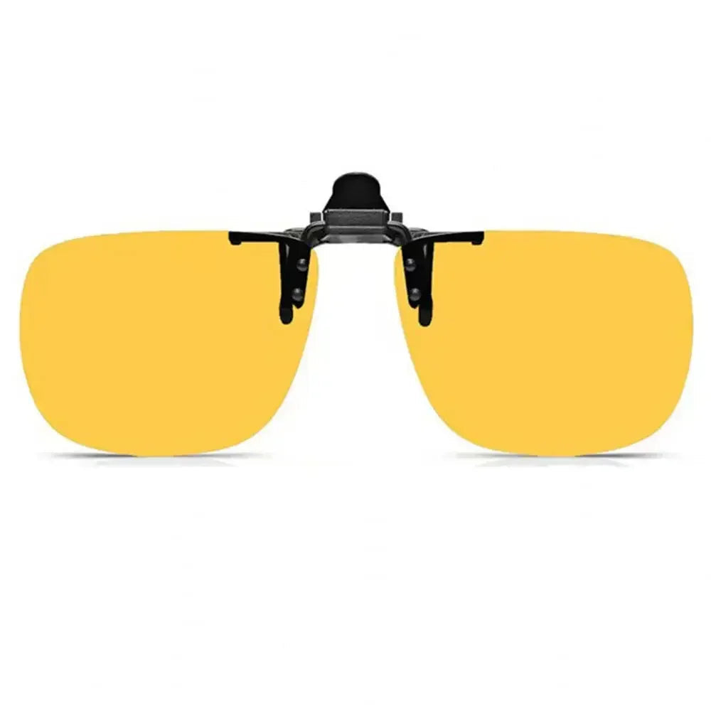 Vintage Polarized Clip-On Sunglasses
