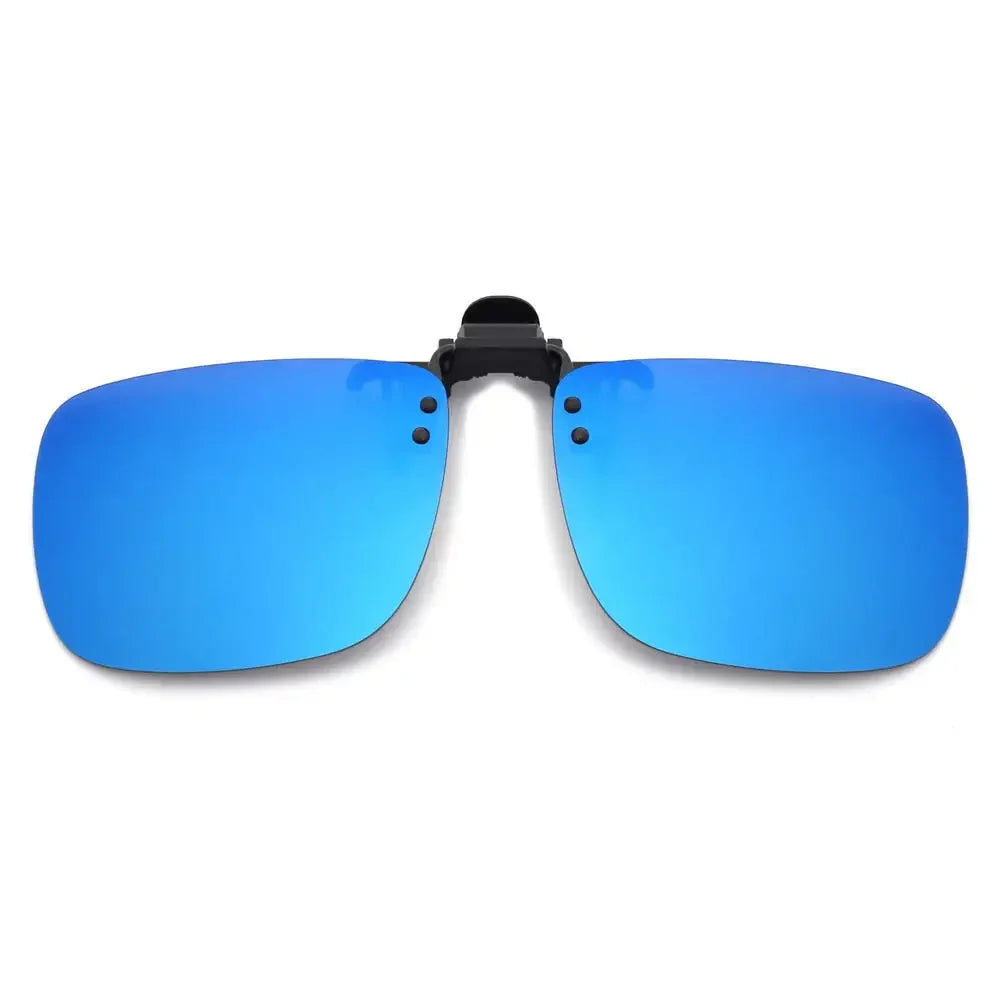 Vintage Polarized Clip-On Sunglasses