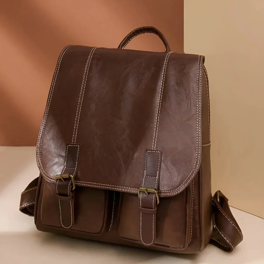 Vintage-Style Backpack