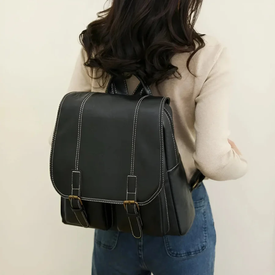 Vintage-Style Backpack