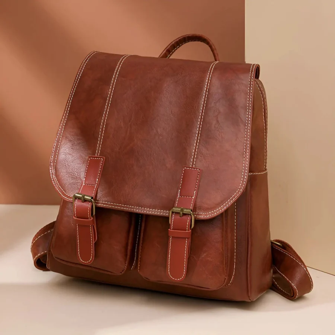 Vintage-Style Backpack