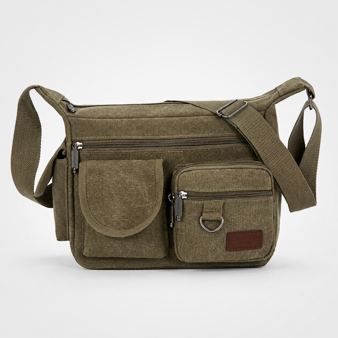 Vintage-Style Crossbody Bag