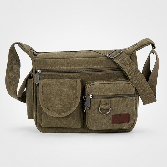 Vintage-Style Crossbody Bag