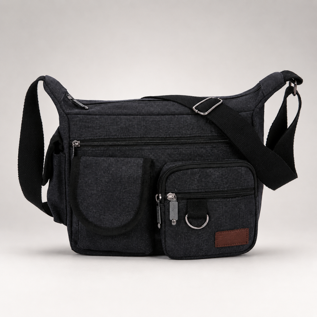 Vintage-Style Crossbody Bag