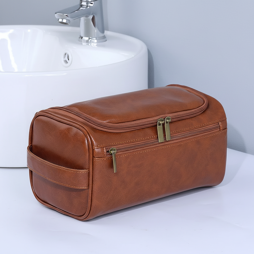 Vintage-Style Wash Bag
