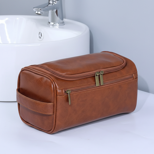 Vintage-Style Wash Bag
