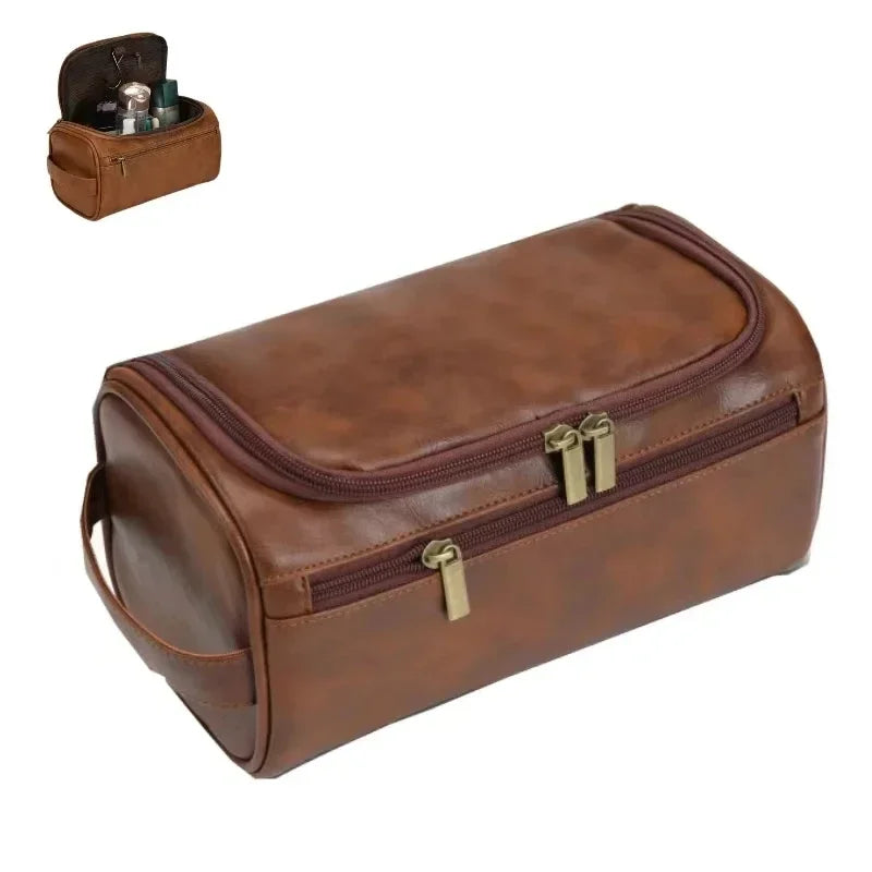 Vintage-Style Wash Bag