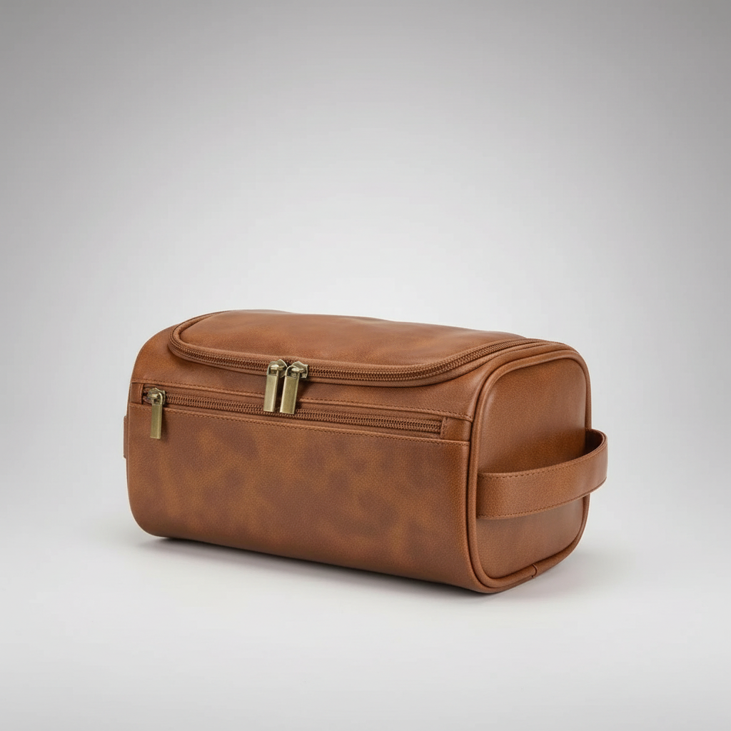 Vintage-Style Wash Bag