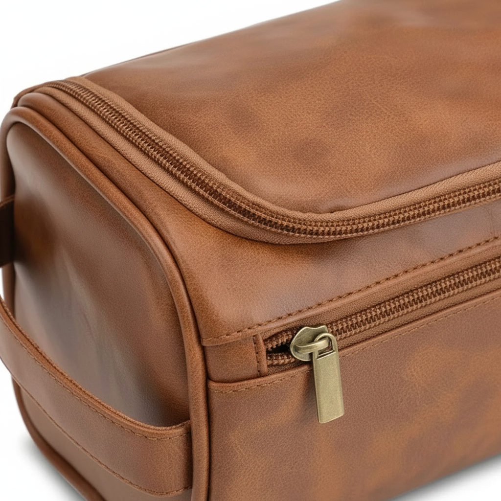 Vintage-Style Wash Bag