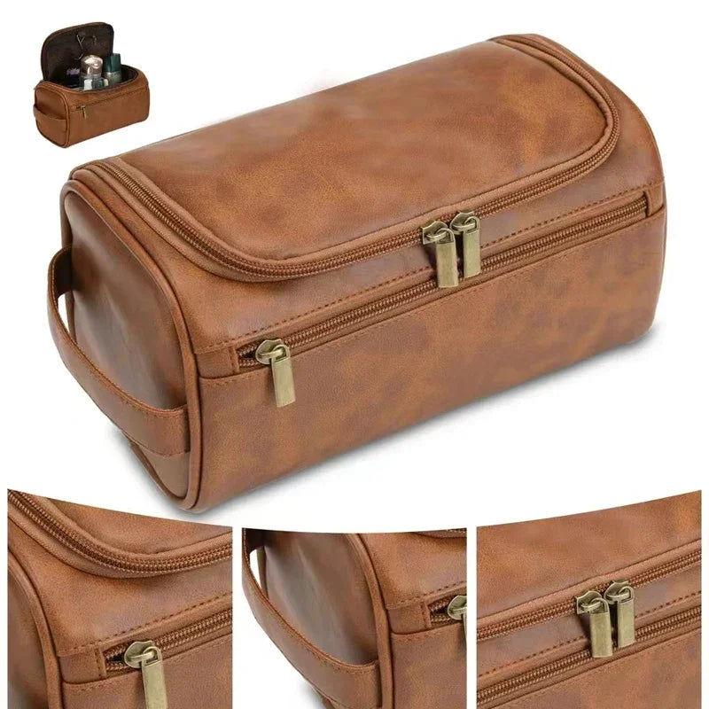 Vintage-Style Wash Bag