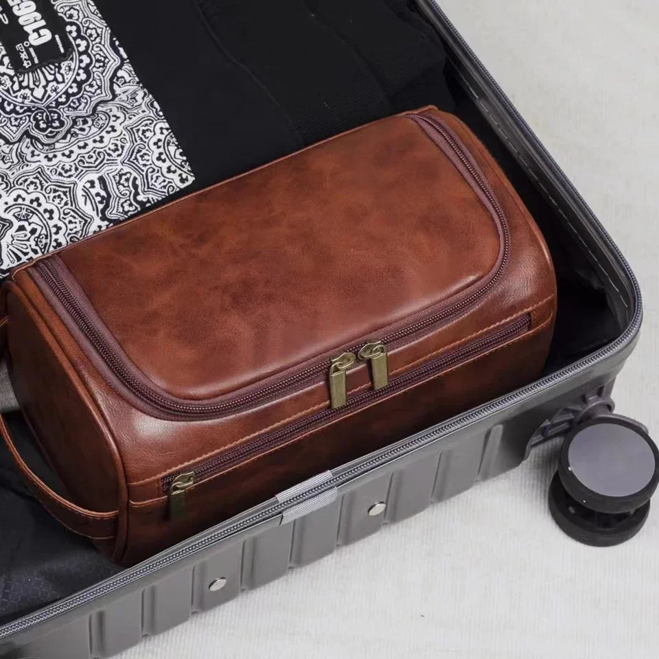 Vintage-Style Wash Bag