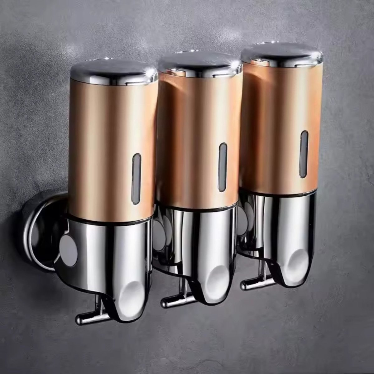 Wall-Mounted Stainless Steel Soap Dispenser