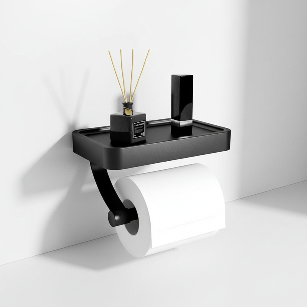 Wall-Mounted Toilet Paper Holder