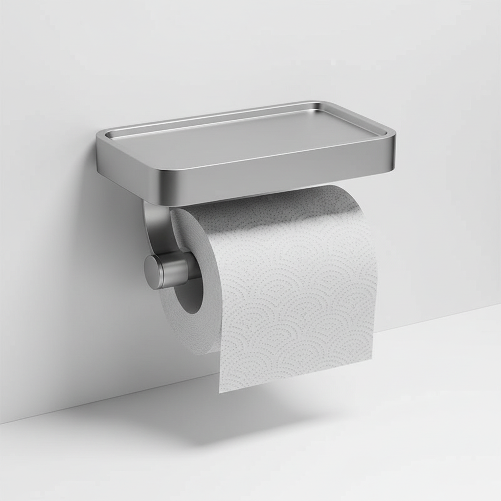 Wall-Mounted Toilet Paper Holder