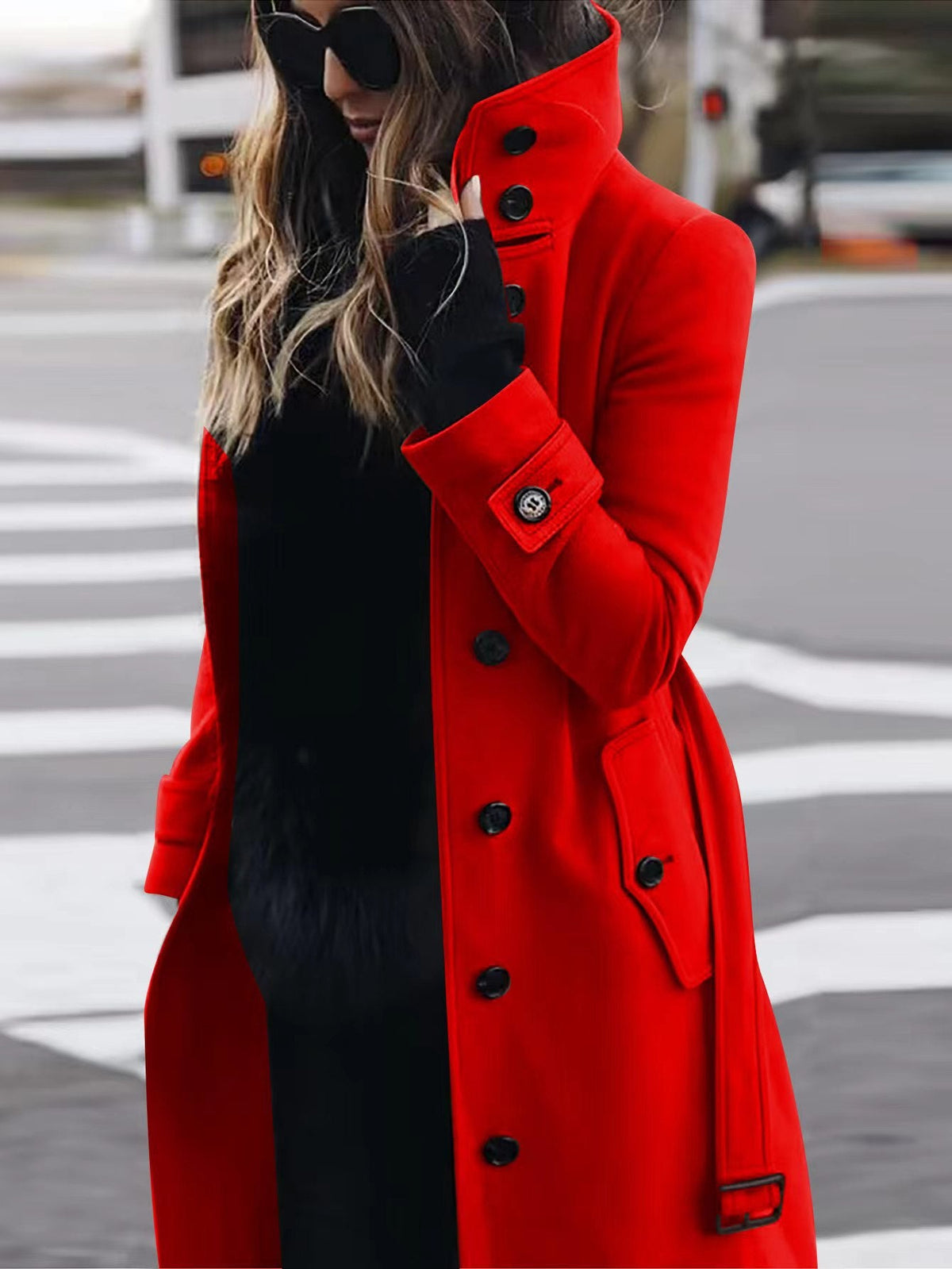 Warm Elegant Women's Trench Coat