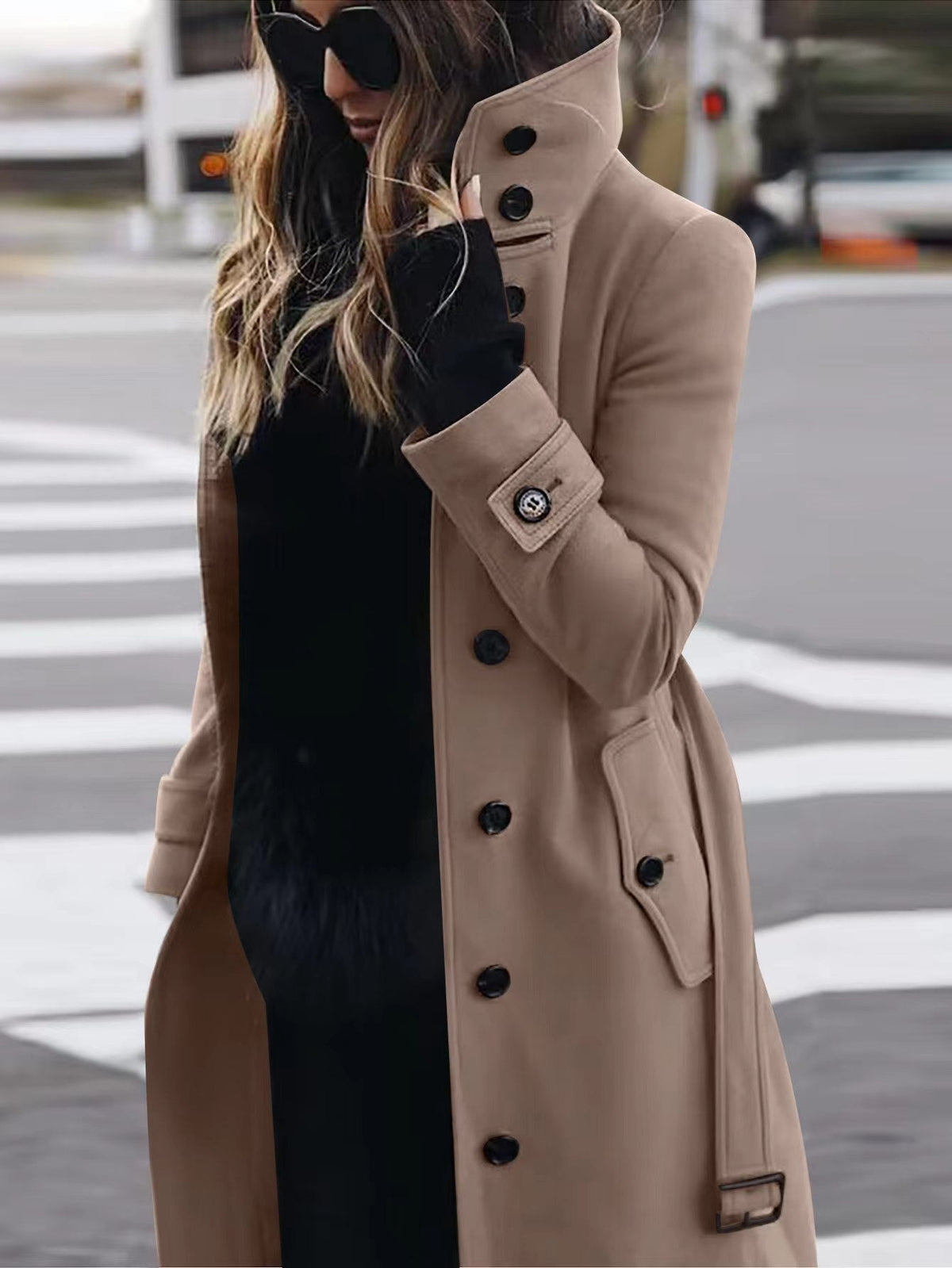 Warm Elegant Women's Trench Coat