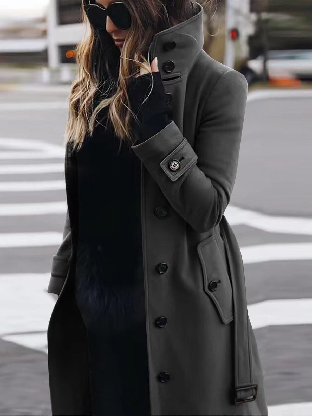 Warm Elegant Women's Trench Coat