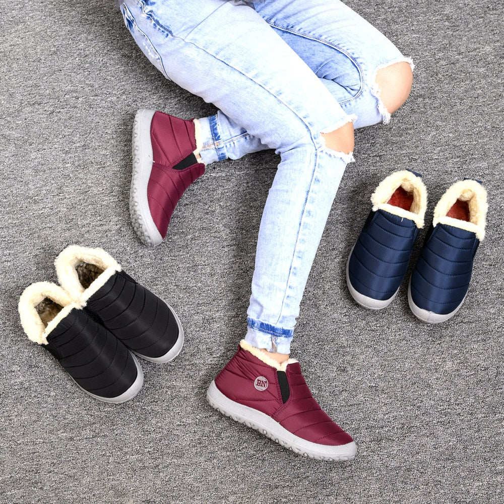 Warm Low Winter Boots