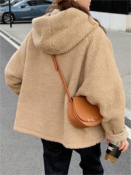 Warm Oversized Women's Hooded Parka