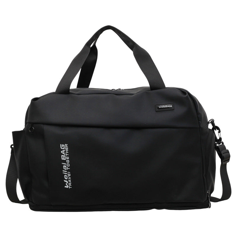Water-Repellent Travel and Sports Bag with Multiple Compartments