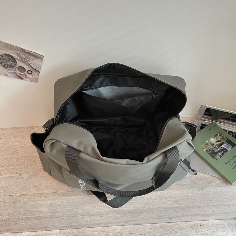 Water-Repellent Travel and Sports Bag with Multiple Compartments