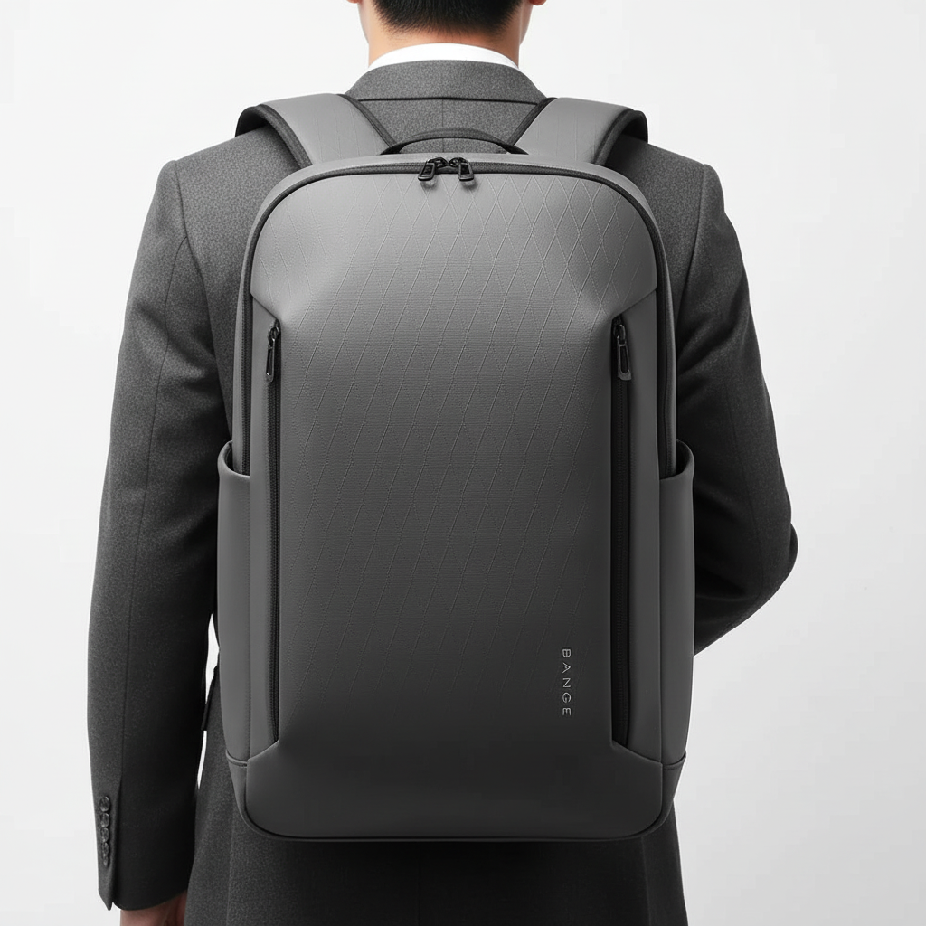 Water-Resistant Business Backpack for Laptop & Commuting