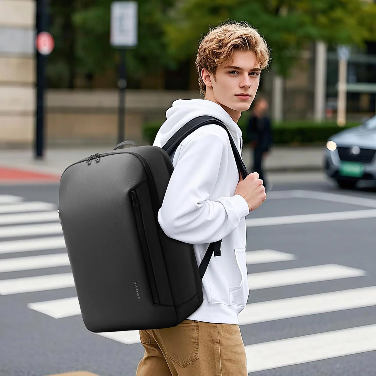 Water-Resistant Business Backpack for Laptop & Commuting